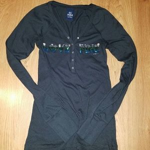 Pink From VS l/s Shirt Size small GUC